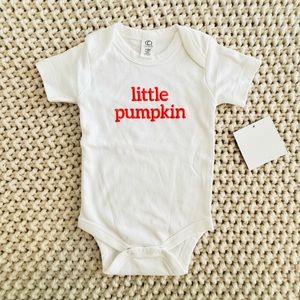 Colored Organics Little Pumpkin Onesie
